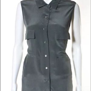 EQUIPMENT Tunic Blouse Sz M